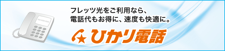 群馬県高崎市（たかさきし）でご利用いただけるオプションサービス。NTT東日本 ひかり電話（IP電話）